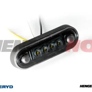 LED Posisjonslys Valeryd Arctic Night 84,2x27,7x12,8mm Hvit/Gul  12-36V inkl.150mm kabel