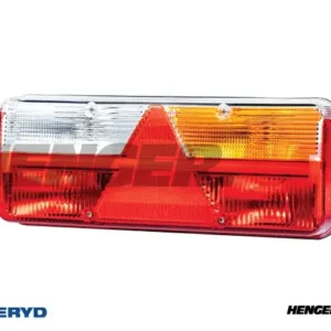 LED Baklys Valeryd Kingpoint Høyre 400x153x88mm 12-36V 6-funksjonelle, med AMP tilkobling