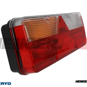 Baklys Valeryd Kingpoint Venstre 400x153x88mm 12-36V 7-funksjonelle med LED skiltlys, 2m kabel