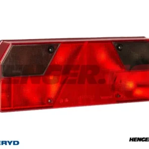 Baklys Aspöck Europoint I Venstre 415x148x75mm refleks, tåkelys, 7 leder. ASS2