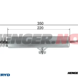 Fjærmagasin på håndbrekkspak AK 0908, 1308, 2008, 3509,