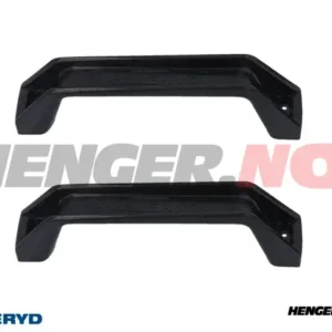 Håndtak 180x35mm sort (2-pack)
