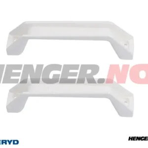 Håndtak 180x35mm hvit (2-pack)
