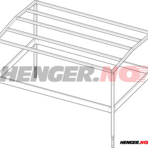 Kapellstativ 120 cm, Brenderup 2260