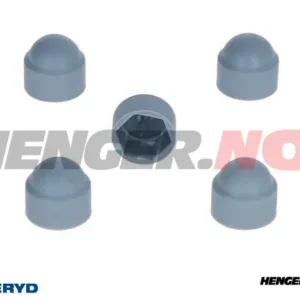 Mutterbeskyttelse 19mm M12 grå (5-pack)