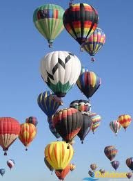 Floating amongst the Trees while Hot Air Ballooning