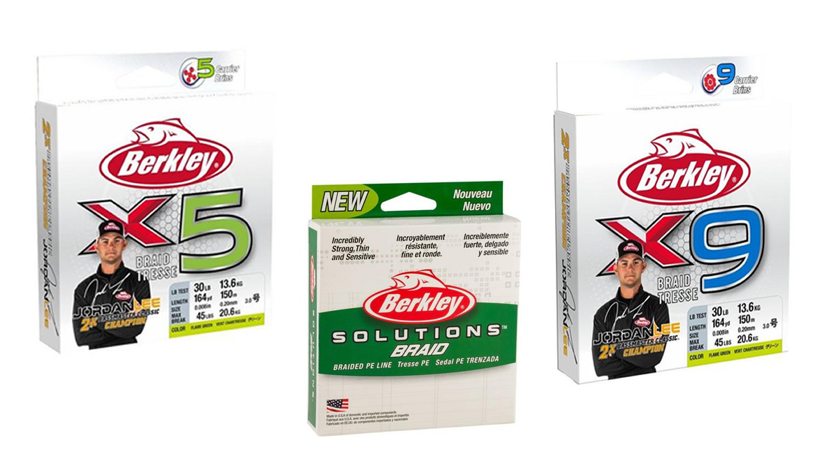 Berkley Solutions Fishing Line (Braid/Monofilament/Fluorocarbon