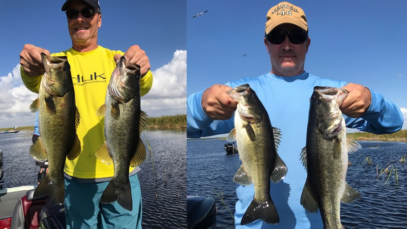 Kissimmee River Bass Fishing out of Okeechobee City, Florida