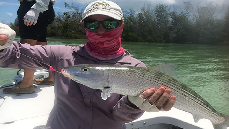 Light Tackle Fishing In The Florida Keys Area Of Marathon