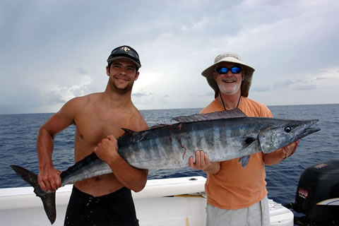 Wahoo caught by Ron in Miami Florida