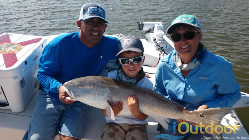 Family Redfish Fishing Charter