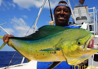 Deep sea saltwater fishing