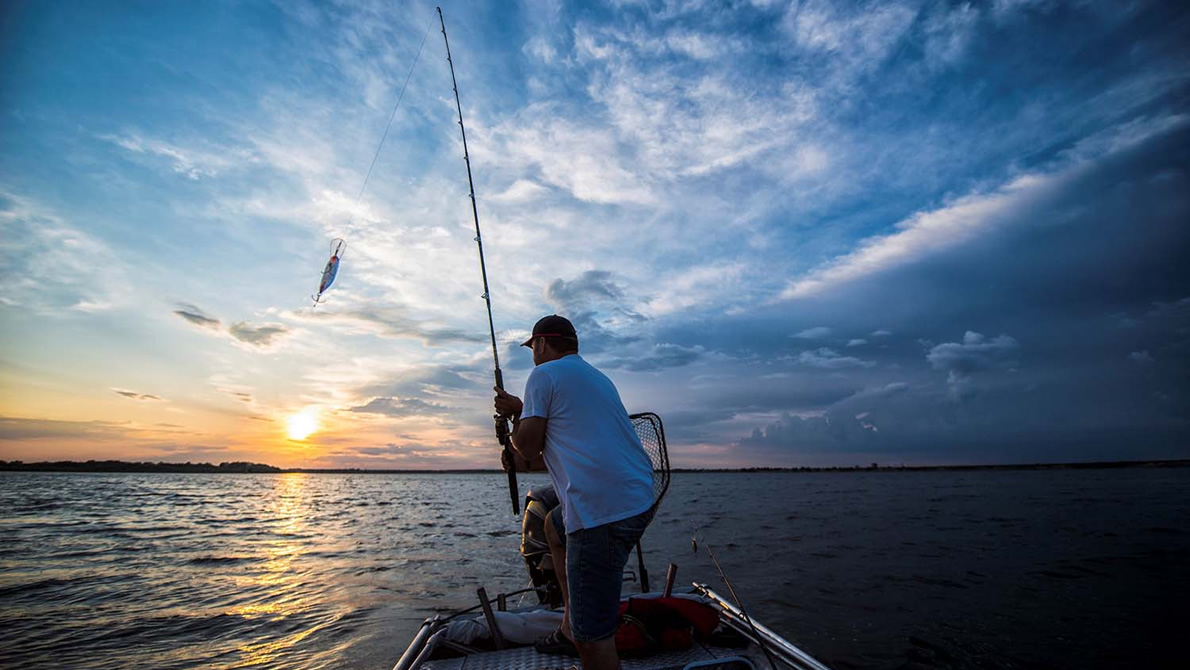 Fishing At Night - Temu