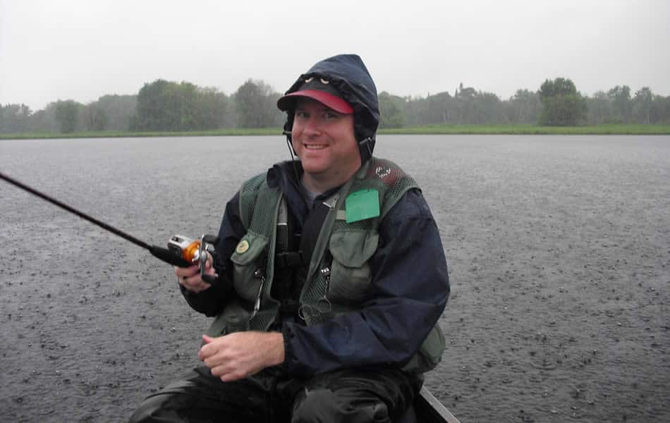 Rainy Day Fishing in Skinny Waters: Catching a Nice Bass with OG