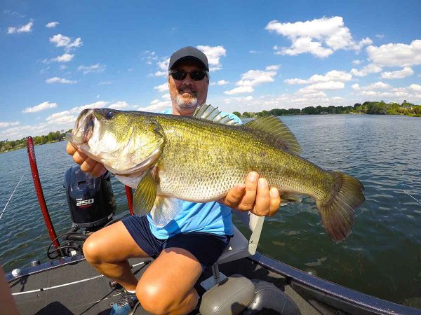 largemouth bass fishing