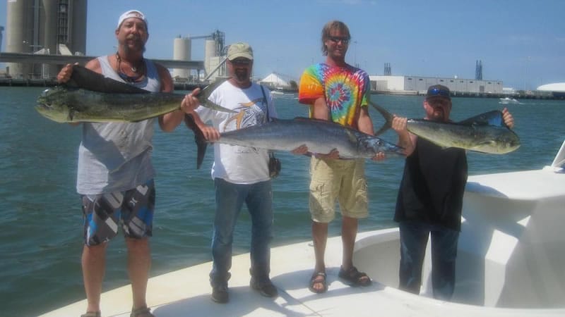 Guys Fishing Charter spent in great place with Groom