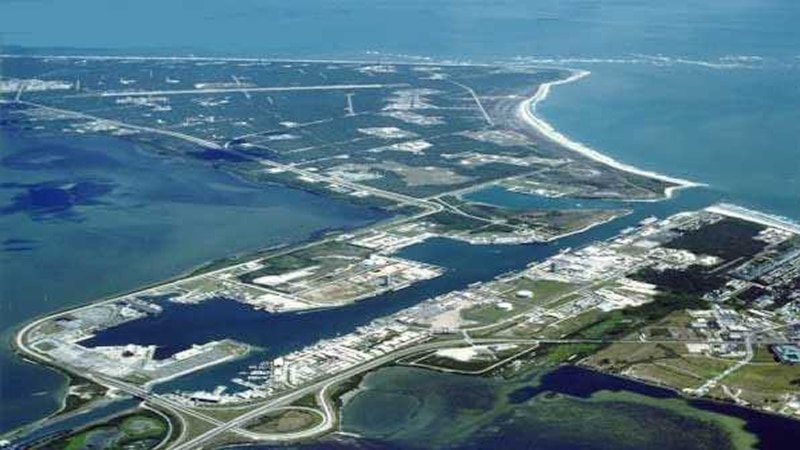 Cape Canaveral close to theme parks for sea bass