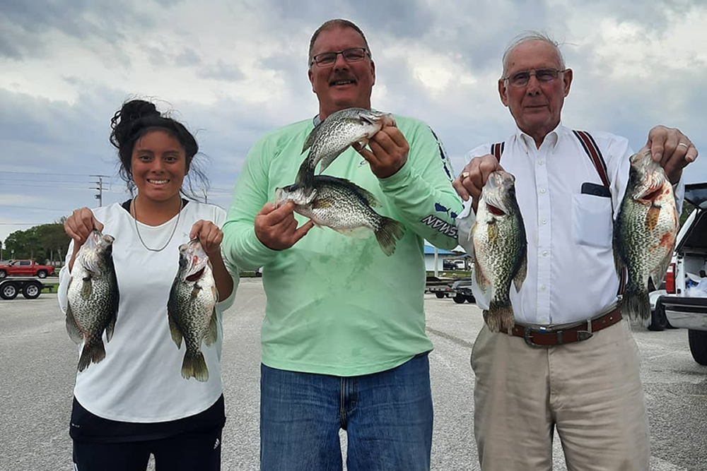 Freshwater: Good numbers of bluegill biting around the Polk County