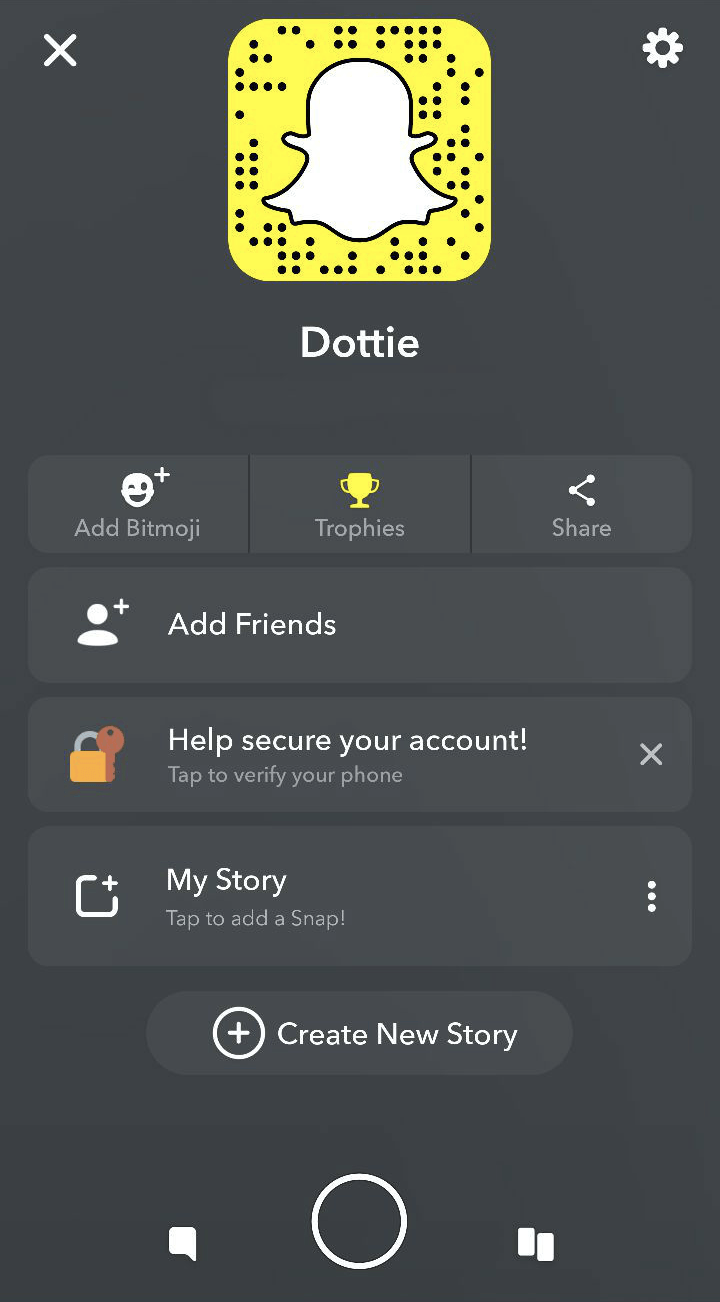 snapchat web page