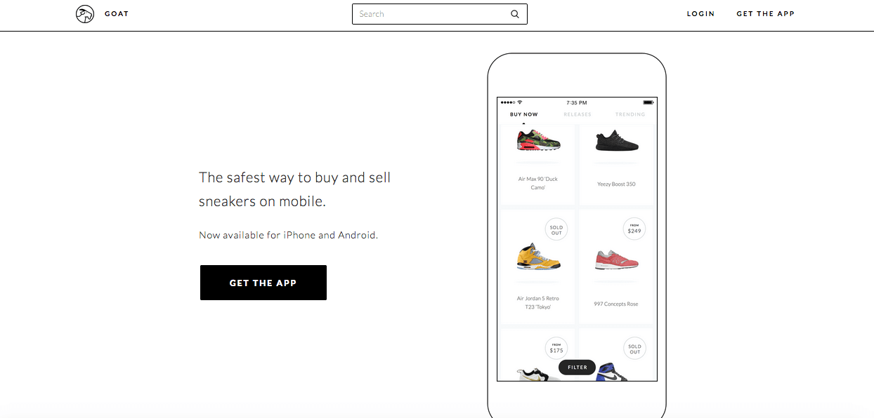 sneaker app mobile strategy