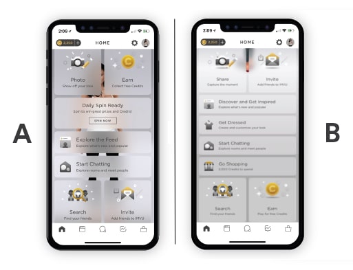 mobile ab testing user flow