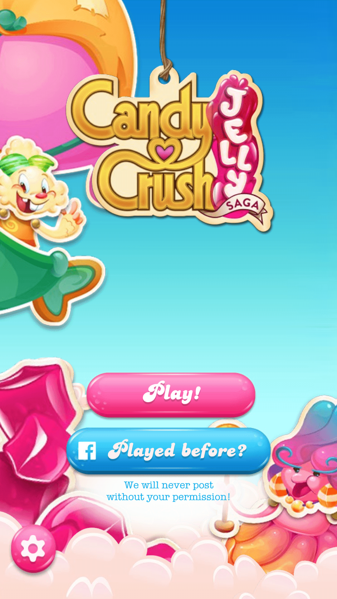 candy crush wont open