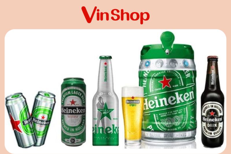 Các loại bia Heineken