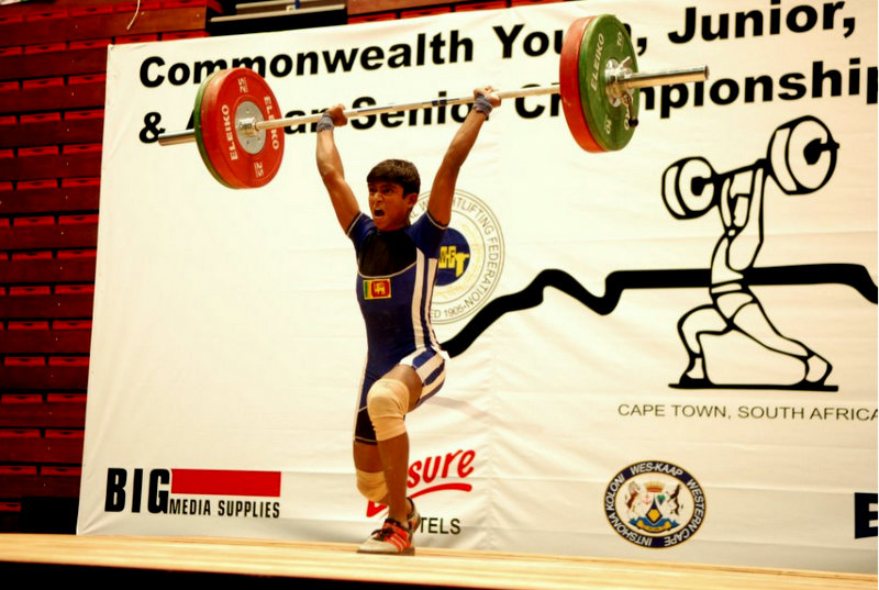 SL wins gold at Commonwealth Weightlifting Championship