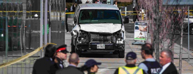 Toronto van attack suspect charged with 10 counts of murder