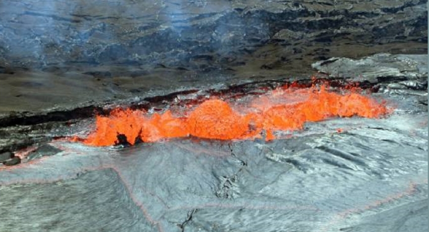 ஹவாய் தீவில் நிலநடுக்கம்: கீலவேயா எரிமலை சீற்றம்