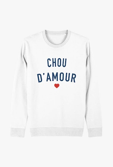 Sweat-adulte Homme- Chou d'amour