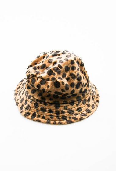 chapeaux imprime leopard grand