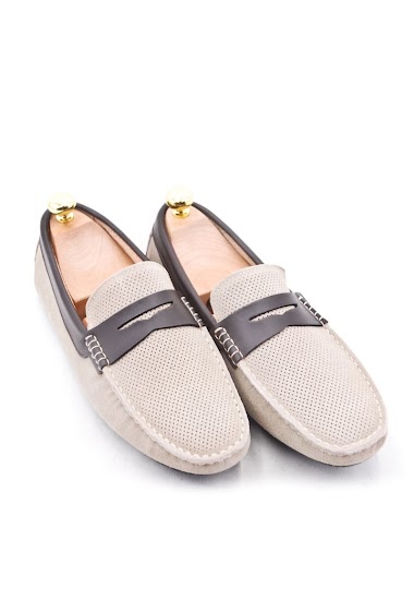 Mocassin cuir homme