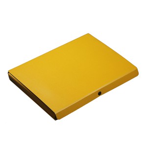 PORTAPROGETTI FIBRONE GIALLO CARTOTECNICA DEL GARDA 25x35x2cm}