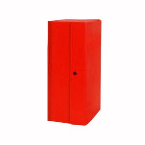 PORTAPROGETTI FIBRONE ROSSO CARTOTECNICA DEL GARDA 25x35x12cm}