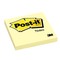POST-IT NOTES CANARY 654 GIALLO CANARIO 3M 7.6x7.6cm