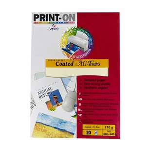 COLOR INK-JET COATED MI-TEINTES GIALLINA CANSON A4 170gr