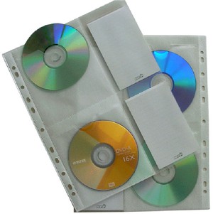 BUSTA PORTA CD TRASPARENTE HFP 21x29.7cm}