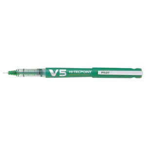 PENNA A SFERA BX V5 VERDE PILOT}