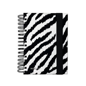 NOTEBOOK MAKULA SNOW TIGER PUNTINATO 100 FOGLI}