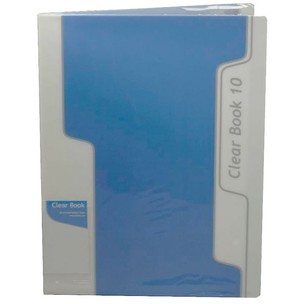 PORTALISTINO RIGIDO 10 BUSTE KEBA BLU 23.5x31.5cm - Perego Carta