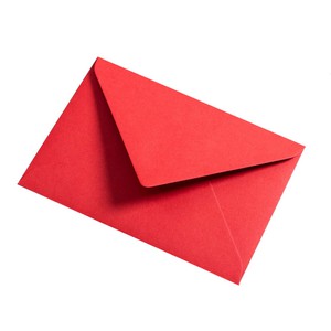 BUSTA COLORPLAN GOMMATA VERMILLION PEREGO CARTA 12.5x17.6cm B6