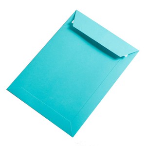 BUSTA COLORPLAN STRIP TURQUOISE PEREGO CARTA 32.4x22.9cm