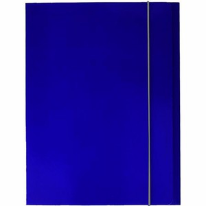 CARTELLINA 3 LEMBI IN PPL CON ELASTICO BLU HFP 24.5x31cm - Perego