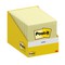 FOGLIETTI POST-IT NOTES 6820-CY-W10 GIALLO CANARIO 3M 7.6x7.6cm