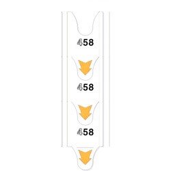 ROTOLO GRANDE FORMATO CARTA TRASPARENTE BIANCO OCE' 92gr 62cm x 100MT foro  75mm - Perego Carta