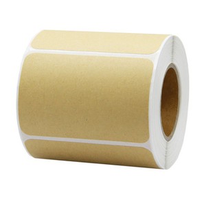 ROTOLO ETICHETTE VELLUM BIANCHE Permanenti 40mm x 34mm}