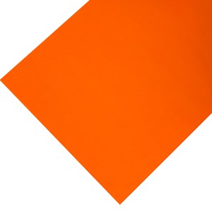 CARTA FLUORESCENTE FLUOLUX ARANCIO MDV PAPIER 260gr 70x100cm}