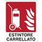 CARTELLO SEGNALETICO ANTINCENDIO 565F ALLUMINIO 25cm x 31cm