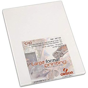 FILM POLIESTERE MATTATO CANSON 21x29.7cm A4 121gr